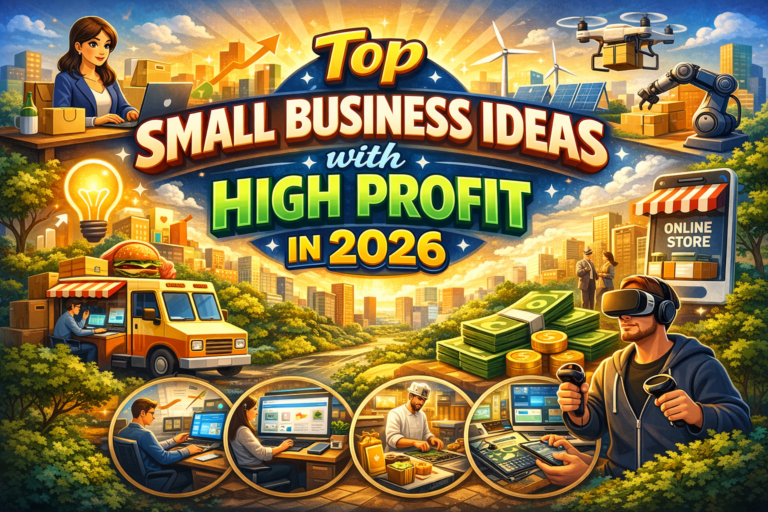 Small Business Ideas with High Profit in 2026